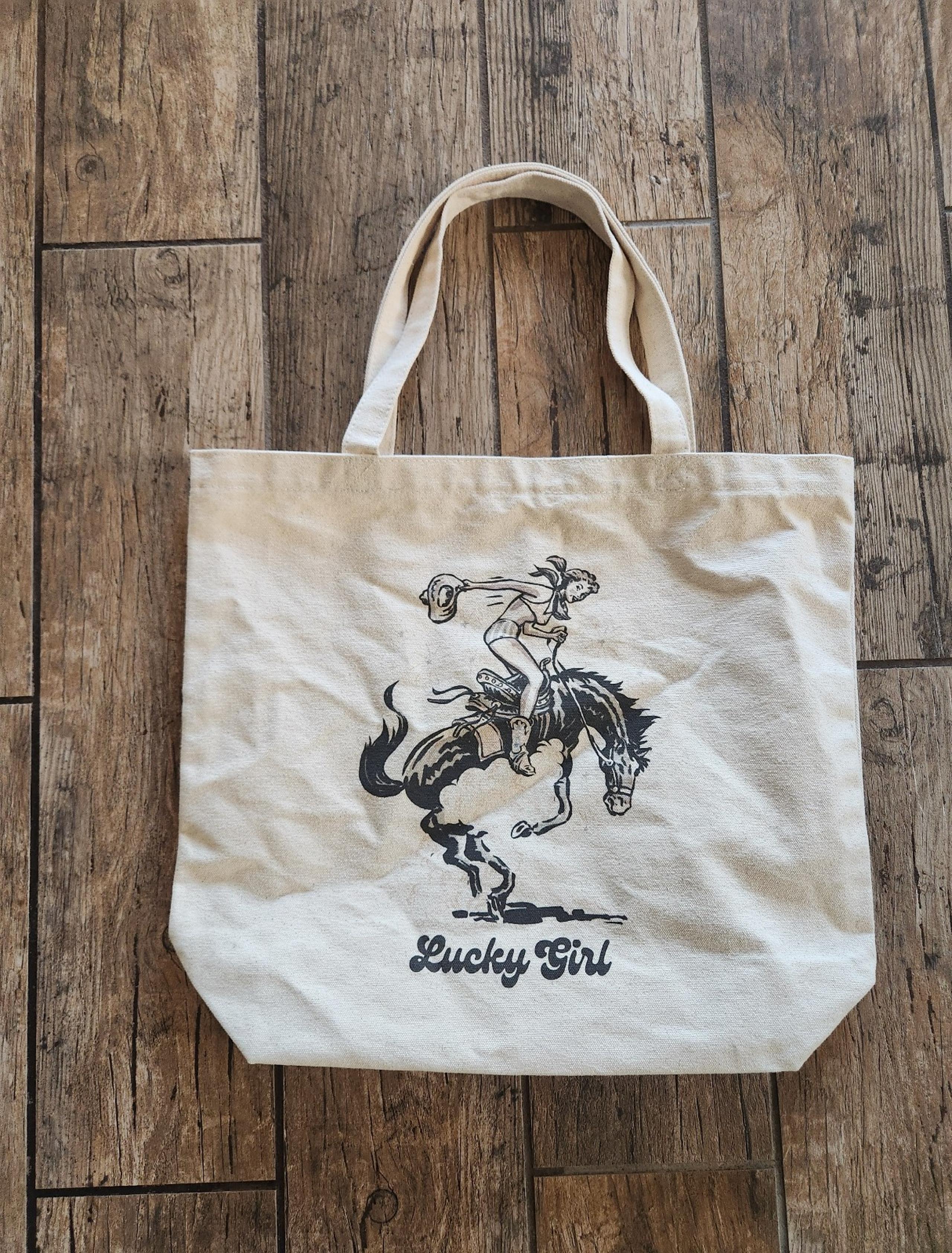 Lucky Brand Lucky Girl Cowgirl Tote Bag Rare