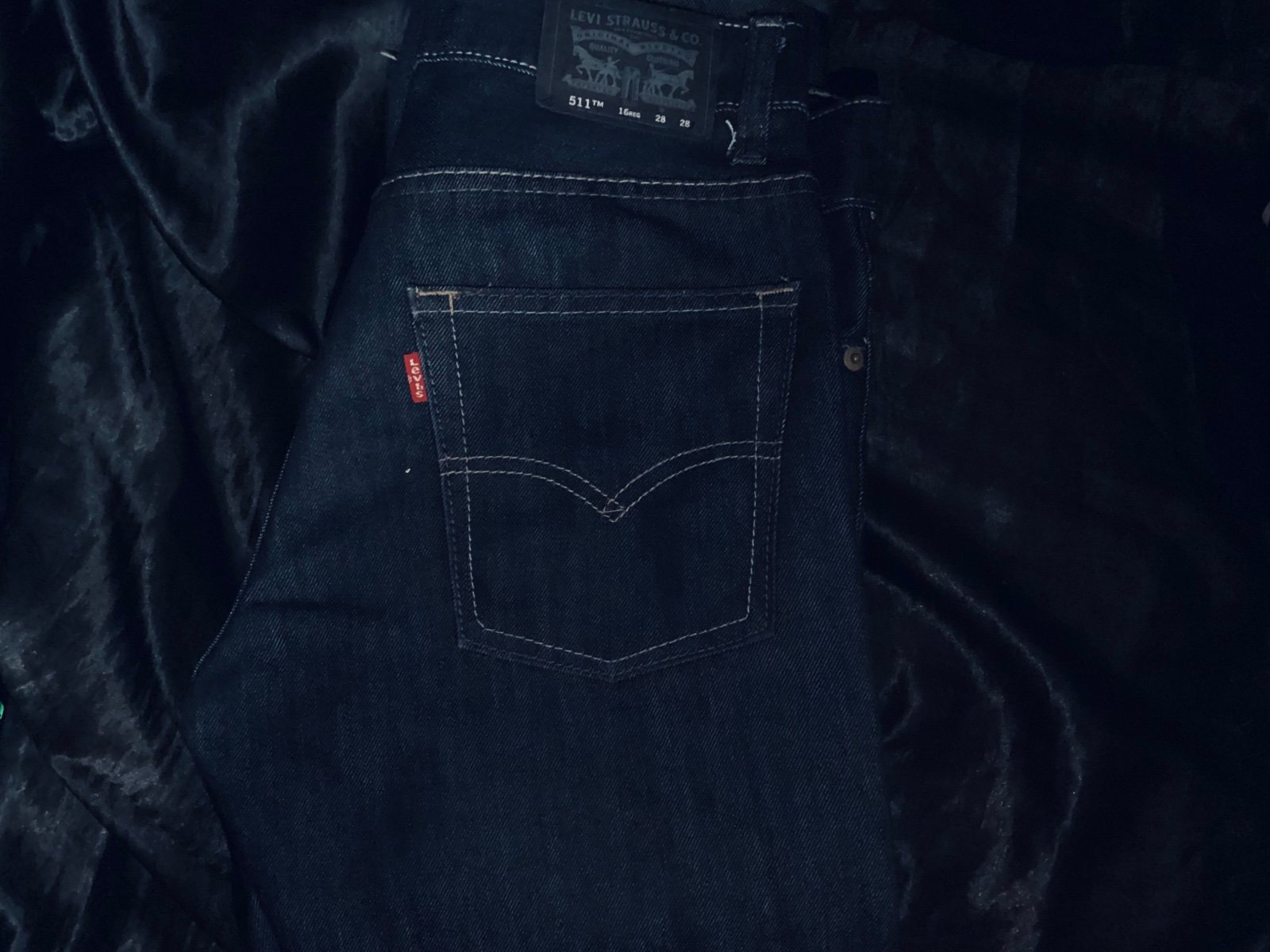 MENS LEVIS JEANS SLIM 511 28x28