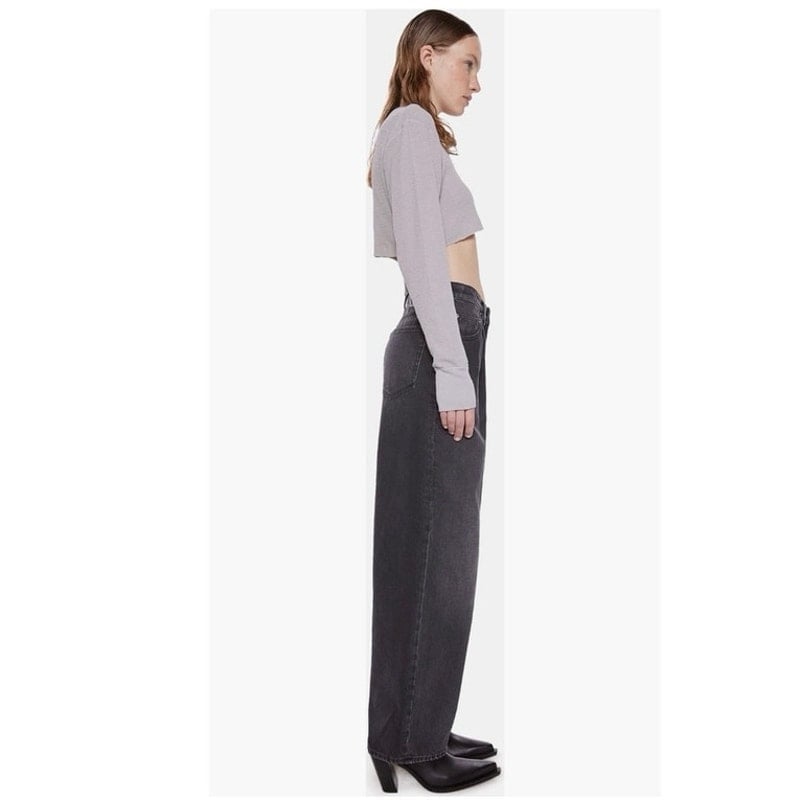 MOTHER The Fun Dip Puddle Wide Leg Jeans NWT