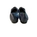Via Spiga Navy Leather Flats with Patent Leather Toe