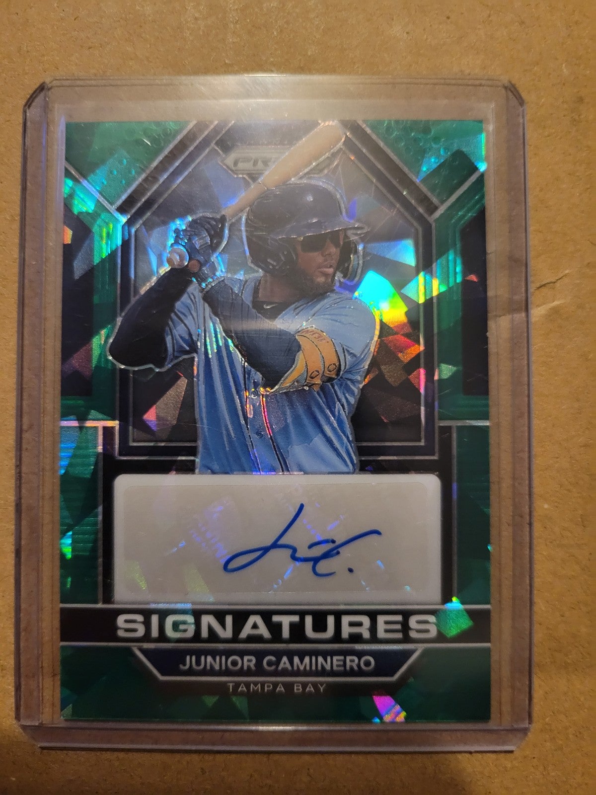 2023 Prizm - Junior Caminero Signature (Green)