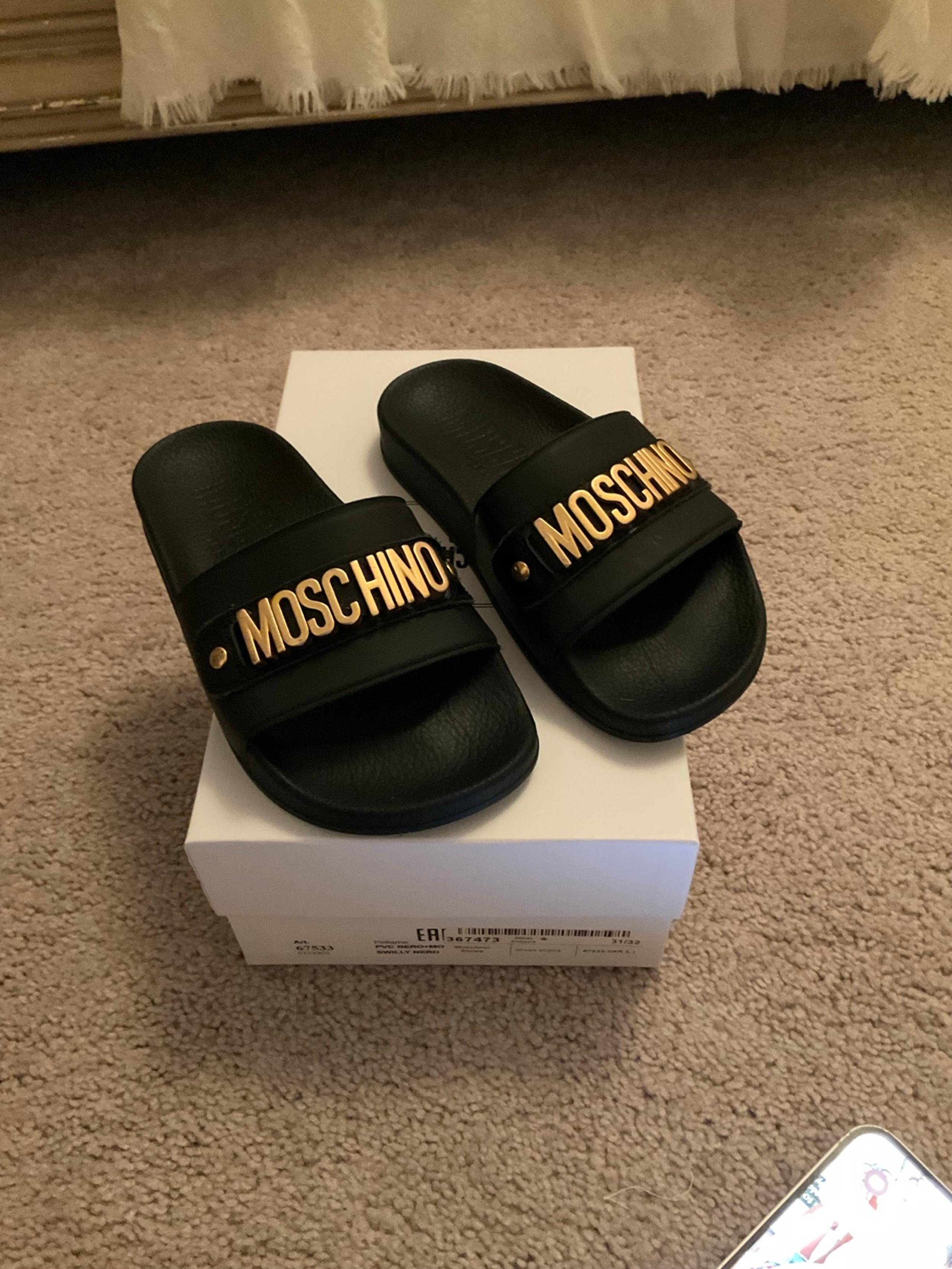 Kids Moschino Slides