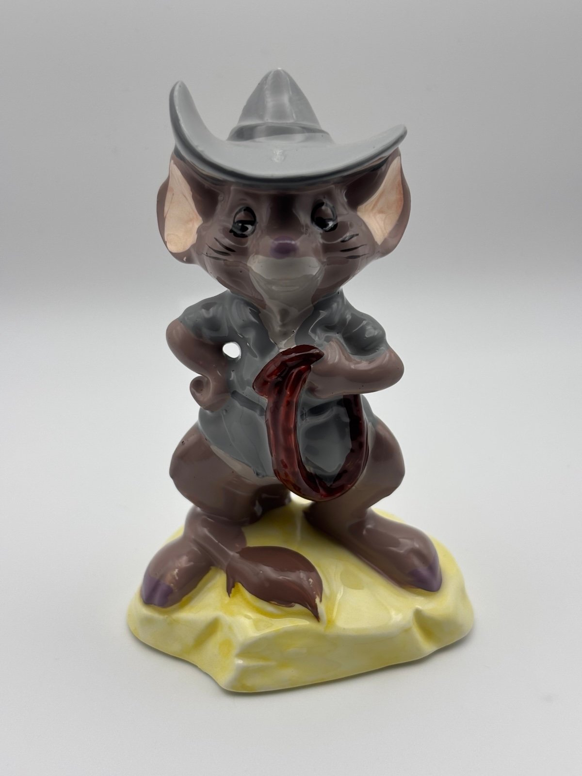 Vintage Walt Disney Jake From The Rescuers Down Under Ceramic Figurine Japan