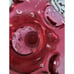 Fenton Cranberry Scalloped Edge Rope Handle Basket~95th Anni~Bill Fenton~Signed