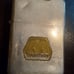 Vtg Zippo silver Lighter 1969 Chrome Marathon Oil Logo