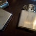 Vtg Zippo silver Lighter 1969 Chrome Marathon Oil Logo