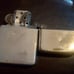 Vtg Zippo silver Lighter 1969 Chrome Marathon Oil Logo
