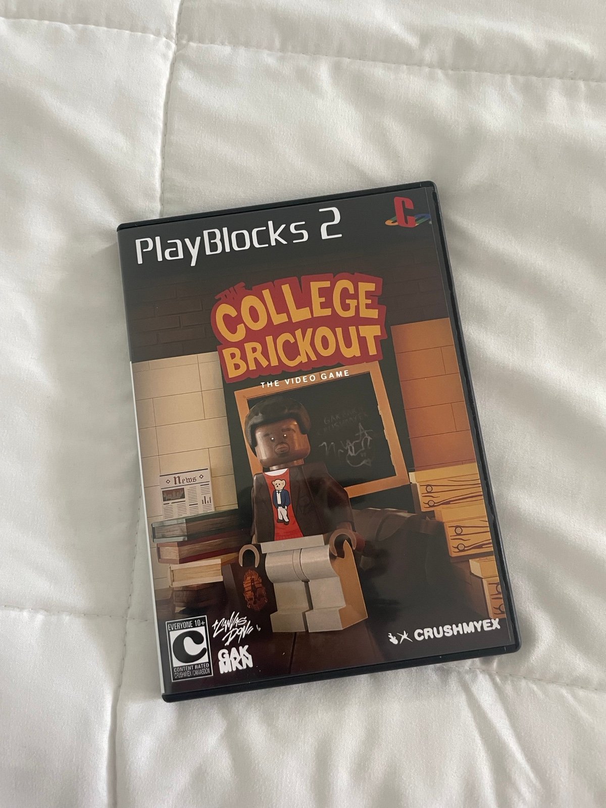 Canvas Don College Dropout Lego Game
