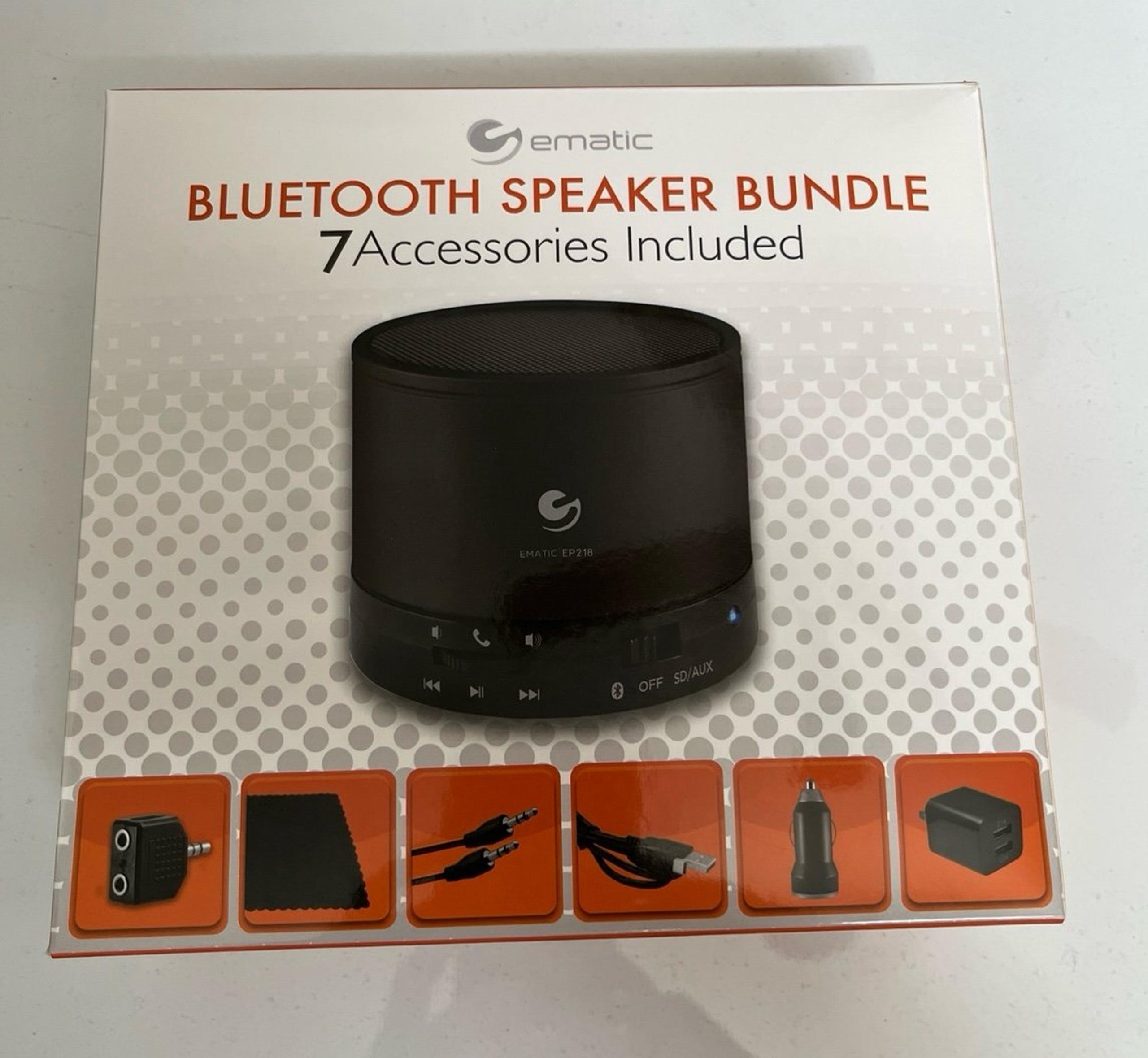Ematic Bluetooth Speaker Bundle
