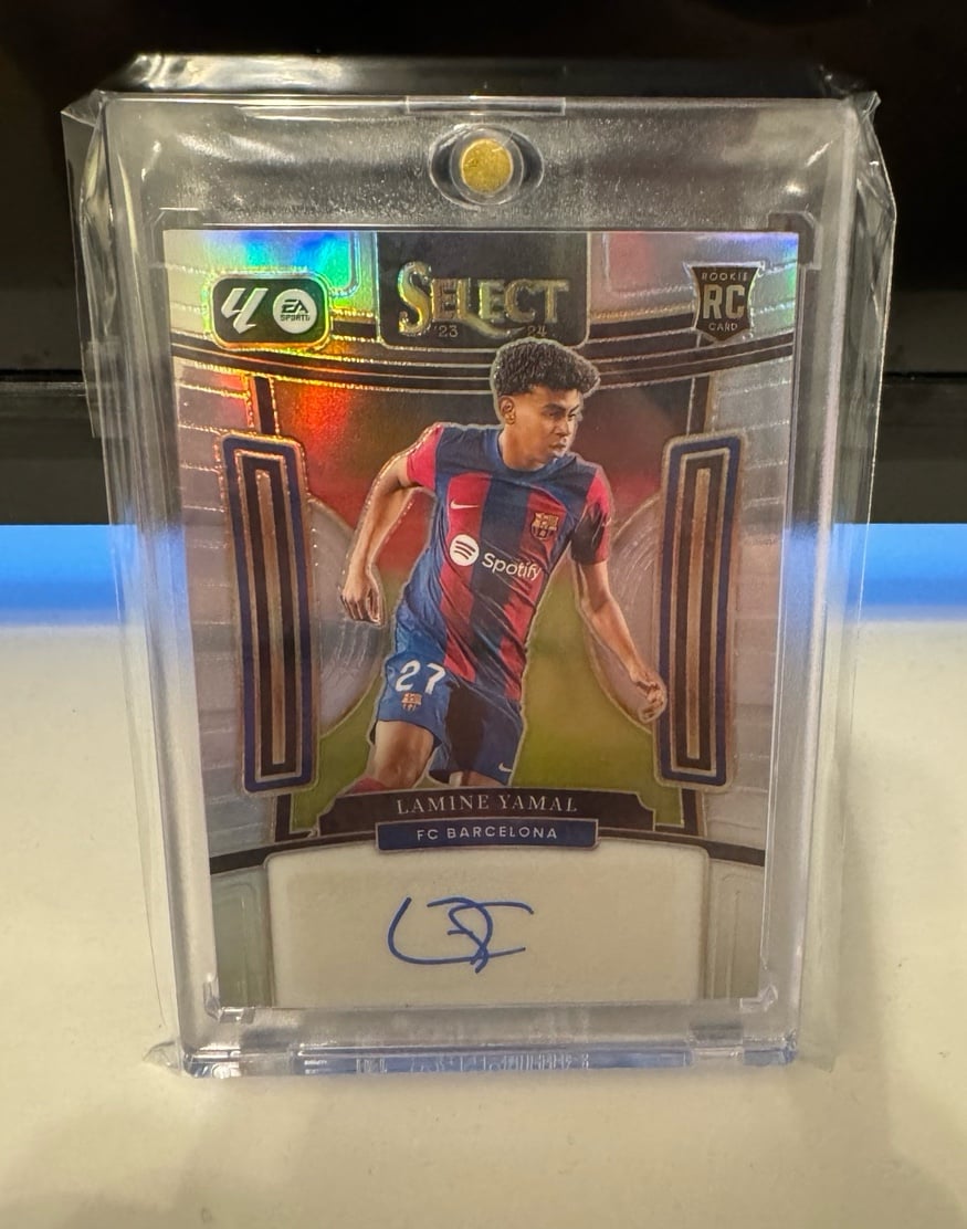 Lamine Yamal Rookie Silver Select Auto