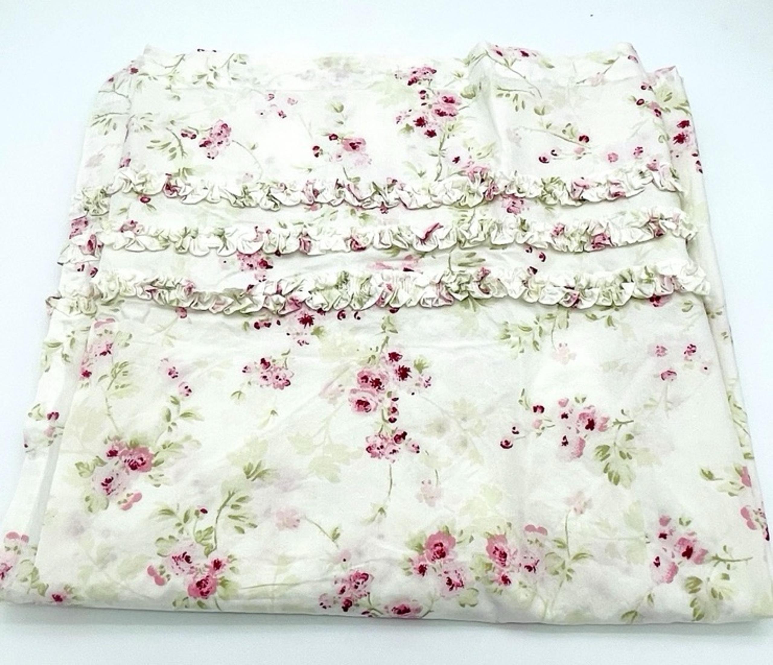 Rachel Ashwell Simply Shabby Chic Shower Curtain Pink Cherry Blossom Floral