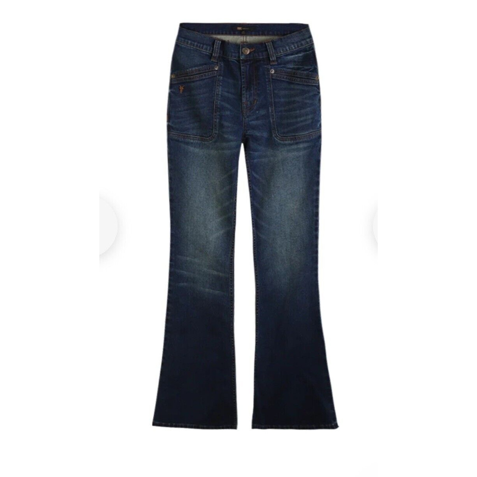 Frye Company Nwt Flared Jeans Sz 29 Mustang Wash 0897