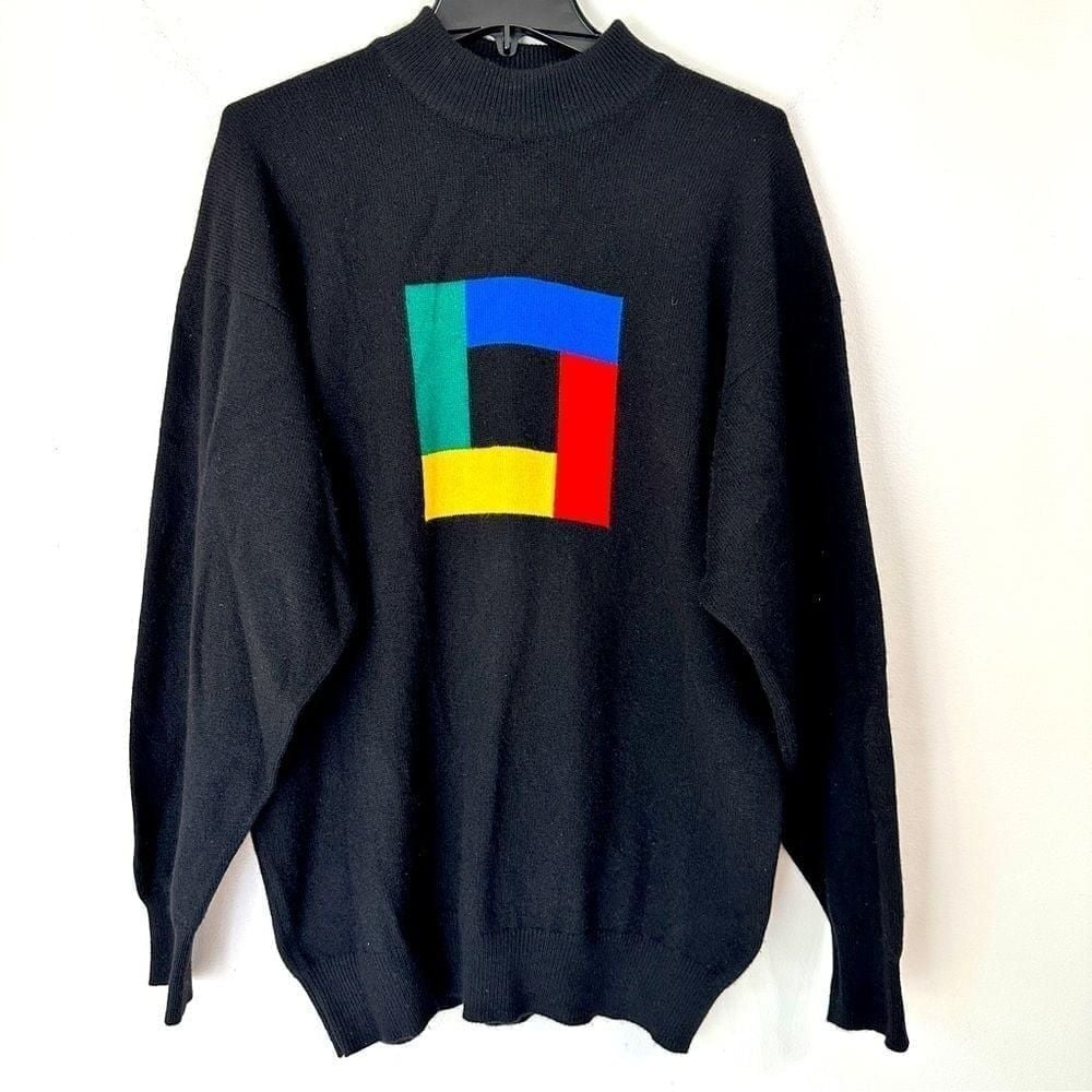 Nieman Marcus Vintage 100% Cashmere Long Sleeve Crewneck Sweater Large