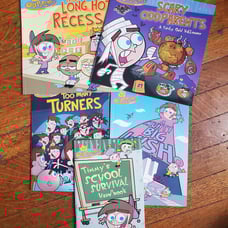 2004 Nickelodeon The Fairly Odd Parents Scholastic Children's Paper Books