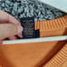 BROOKS BROTHERS Vintage V-Neck Sweater Men XL Supima Cotton Tangerine Hong Kong