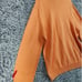 BROOKS BROTHERS Vintage V-Neck Sweater Men XL Supima Cotton Tangerine Hong Kong