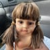 Reborn silicone toddler doll