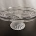 Studio Silversmiths Fine Crystal Footed plate Platter Royal Shell collection