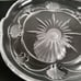 Studio Silversmiths Fine Crystal Footed plate Platter Royal Shell collection