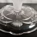 Studio Silversmiths Fine Crystal Footed plate Platter Royal Shell collection