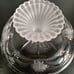 Studio Silversmiths Fine Crystal Footed plate Platter Royal Shell collection