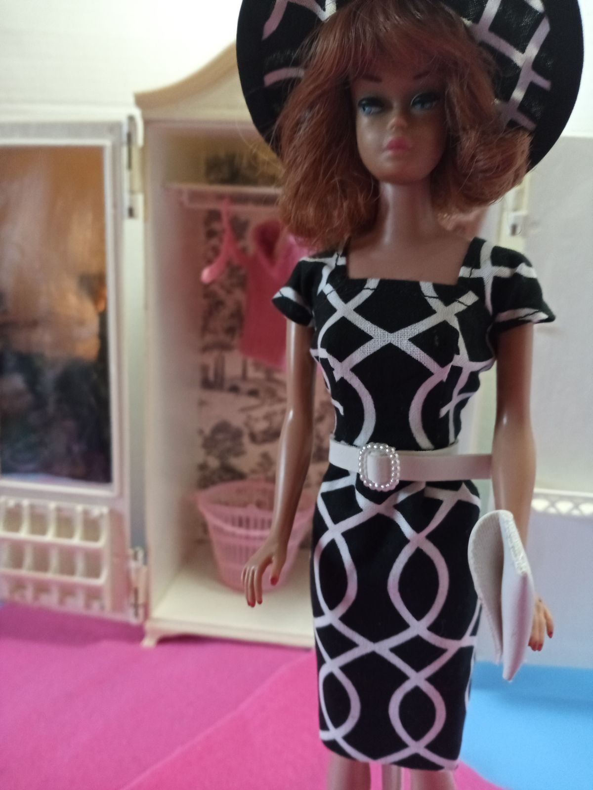 Vintage Barbie Bubble Cut 1960's OOAK Sh