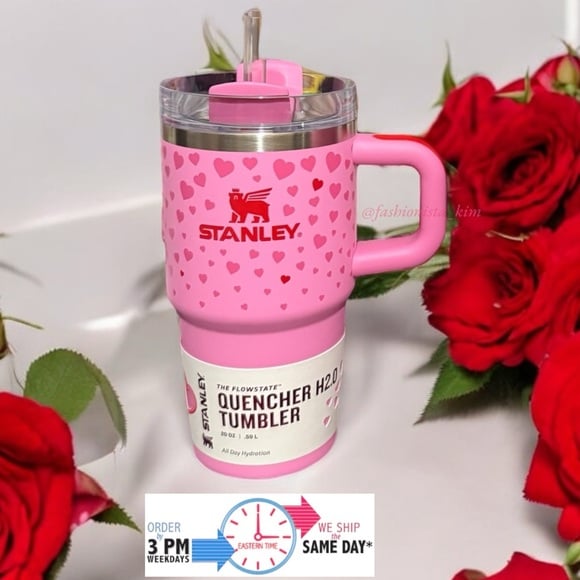 Stanley sweet hearts 20-ounce Quencher H2.0 FlowState Valentine’s Day Tumbler
