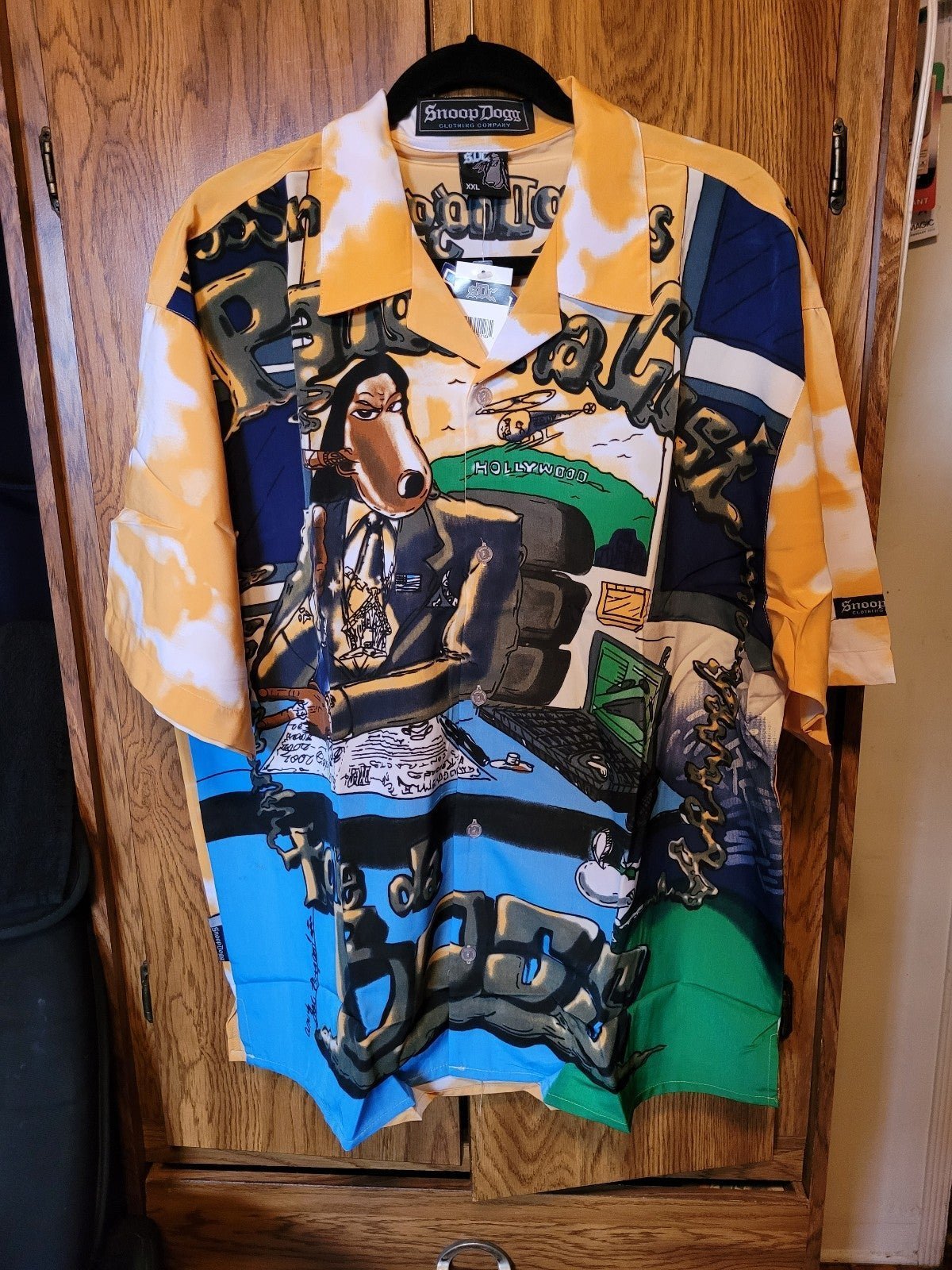SNOOP DOGG DOG VINTAGE BUTTON DOWN SHIRT