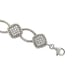 925 sterling silver adorned with round CUBIC ZIRCONIA stones