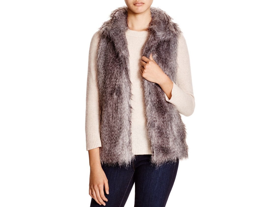New Calvin klein Faux Fur Vest Medium