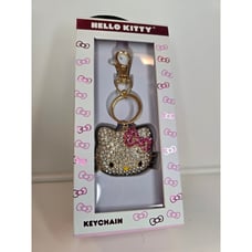 Hello Kitty Pave Crystal Keychain