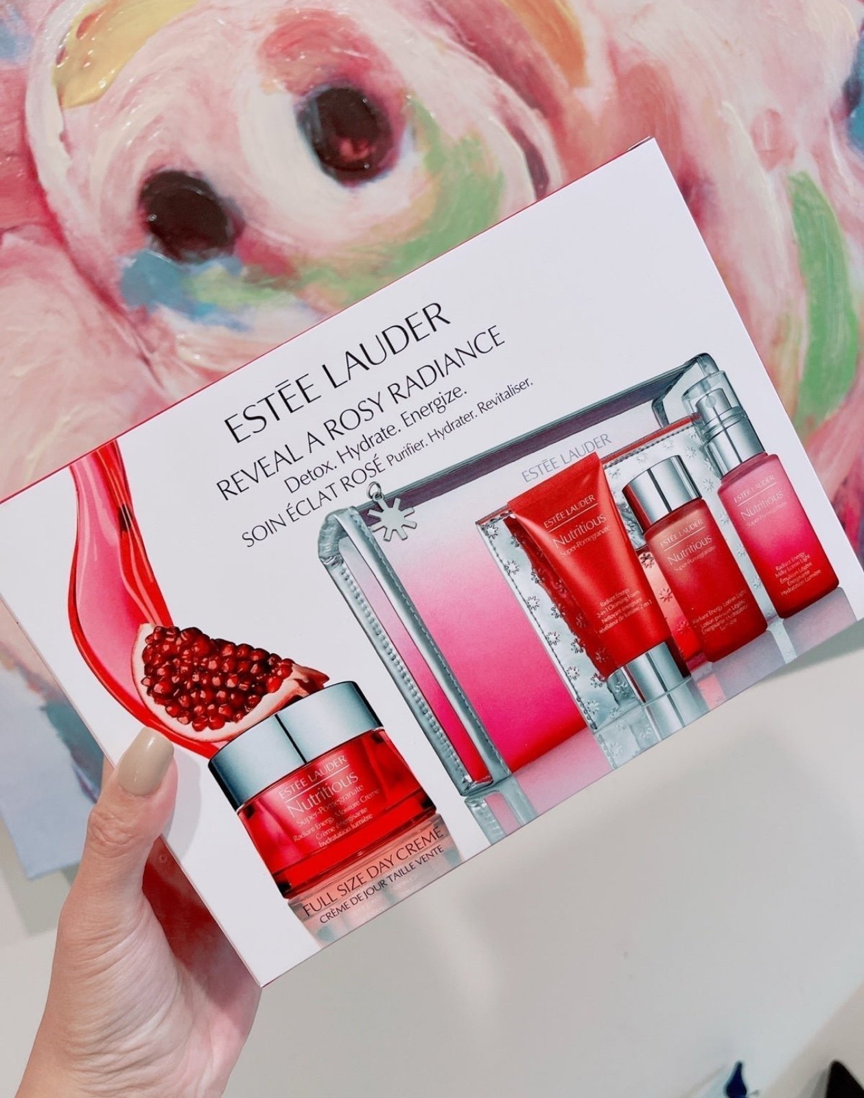 Estee Lauder Radiance Set/6pcs /cleaner: lotion cream/NWB
