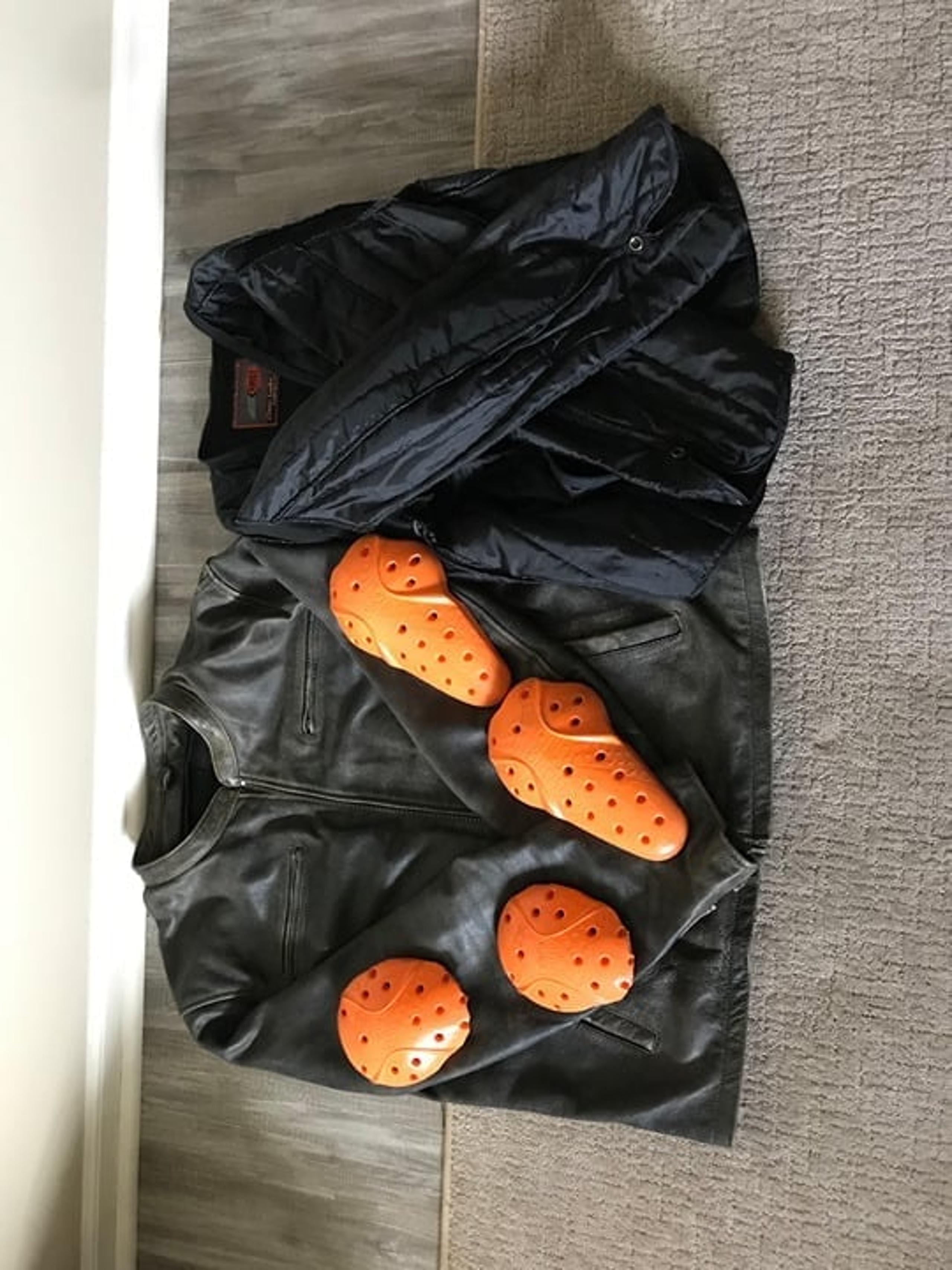First Manufacturing Leather Jacket Size XL