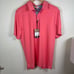 Chubbies Men's Large Pink The New England Performance Polo 2.0 Golf NWT Preppy