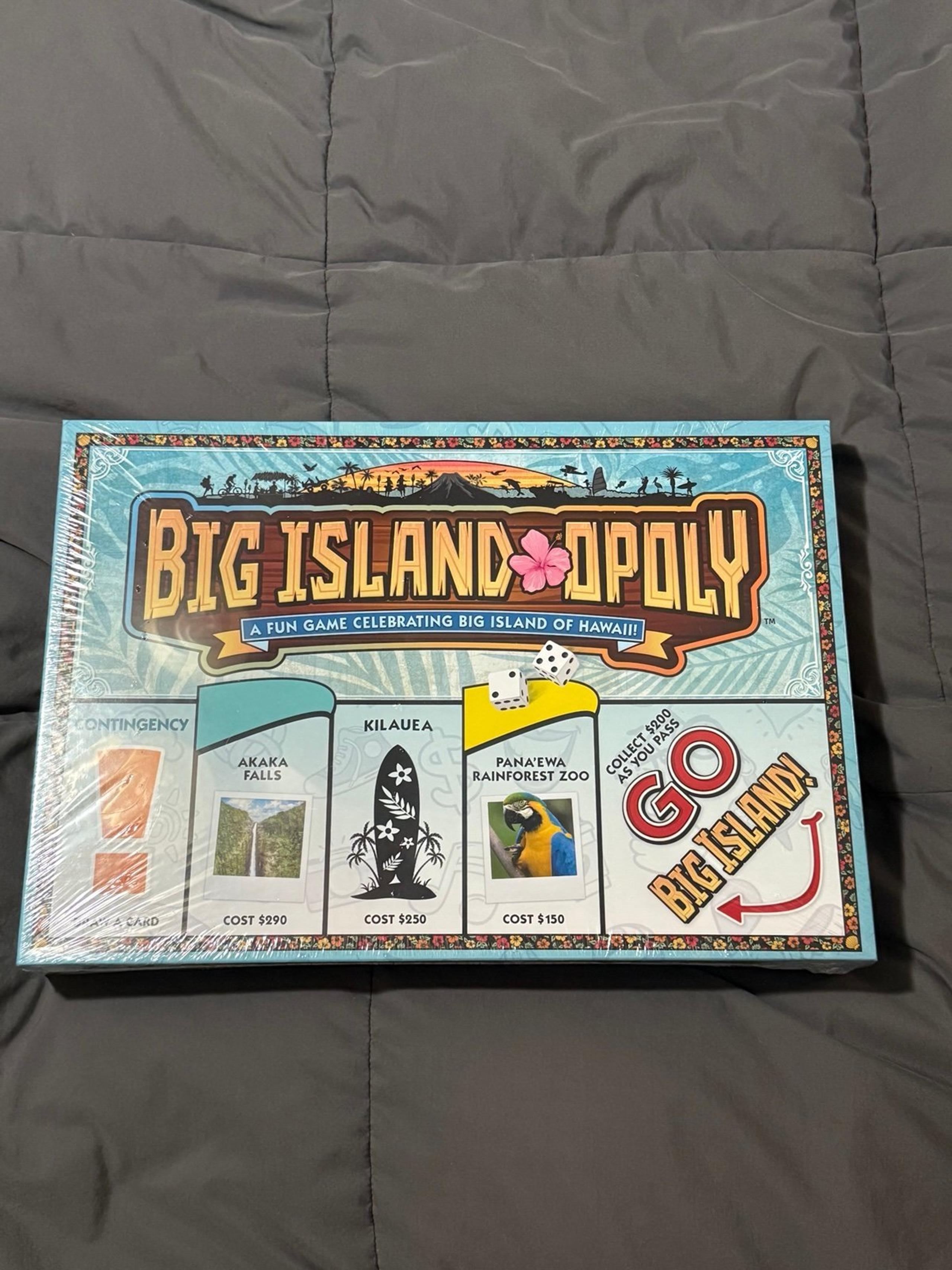Limited Hawaii Big Island-Opoly Hawaiian Monopoly Board Game Late For The Sky