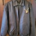 Leather Bomber Jacket Deer Art NWOT