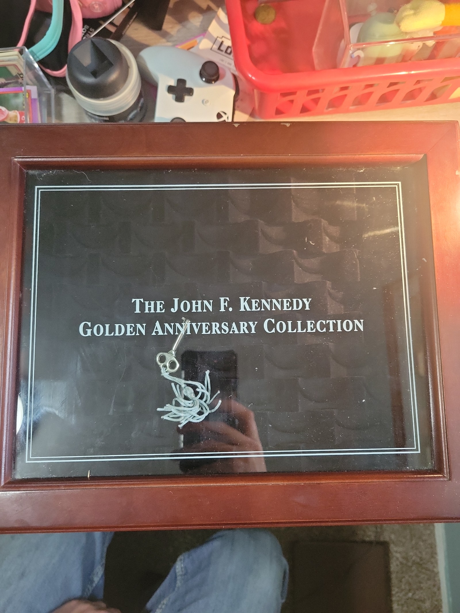 John F. Kennedy Golden Anniversary Collection Half-Dollar Coin Display Case Box