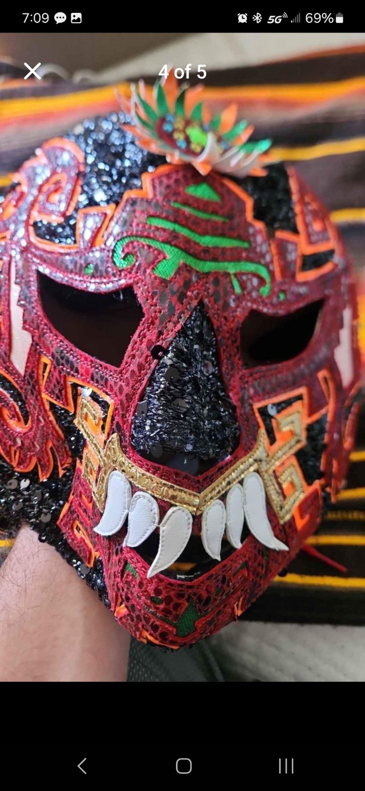 Lucha libre profesional mask