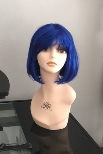 Wig by Blush Hair Fantasy - Cindy - Regal Blue