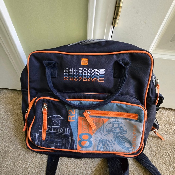 Disney Star Wars Galaxy's Edge Droid Depot 2023 Backpack Tote Bag