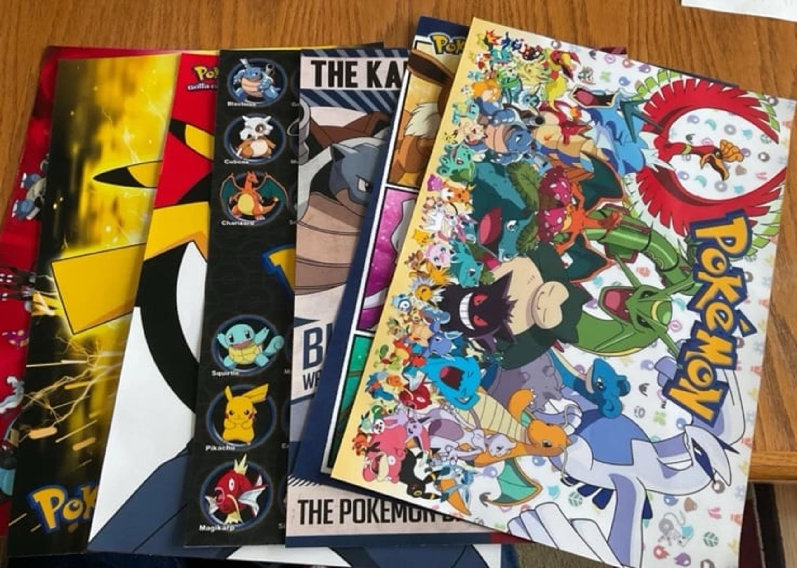Pokemon - TV Show / Gaming Poster (Pikachu & Friends) (Size: 10x14in) lot of 8