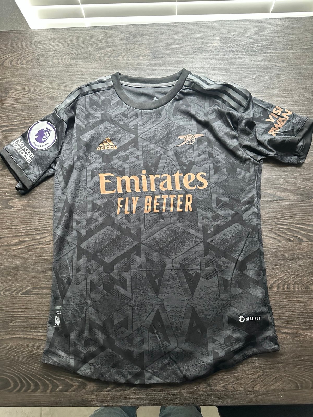 Arsenal 22/23 Away Premier League Odegaard Jersey