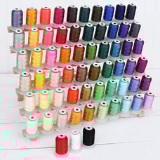 63 Spool Brother Colors Polyester Embroidery Machine Thread