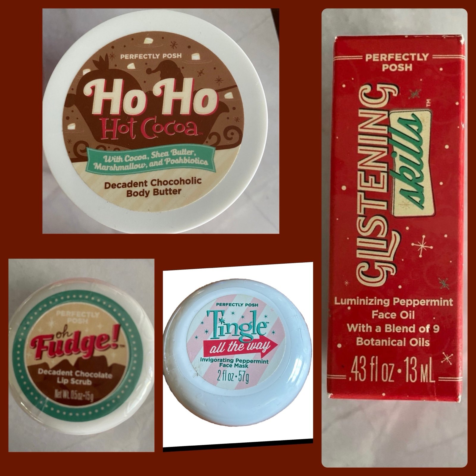 Perfectly Posh Holiday Bundle Peppermint Fudge