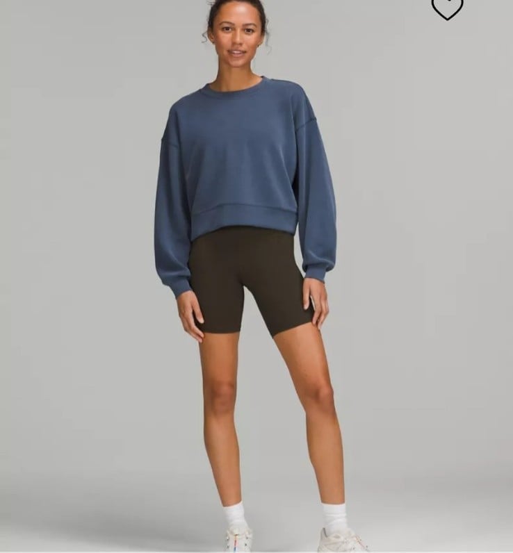 Lululemon Perfectly Oversized Cropped Crew NWT