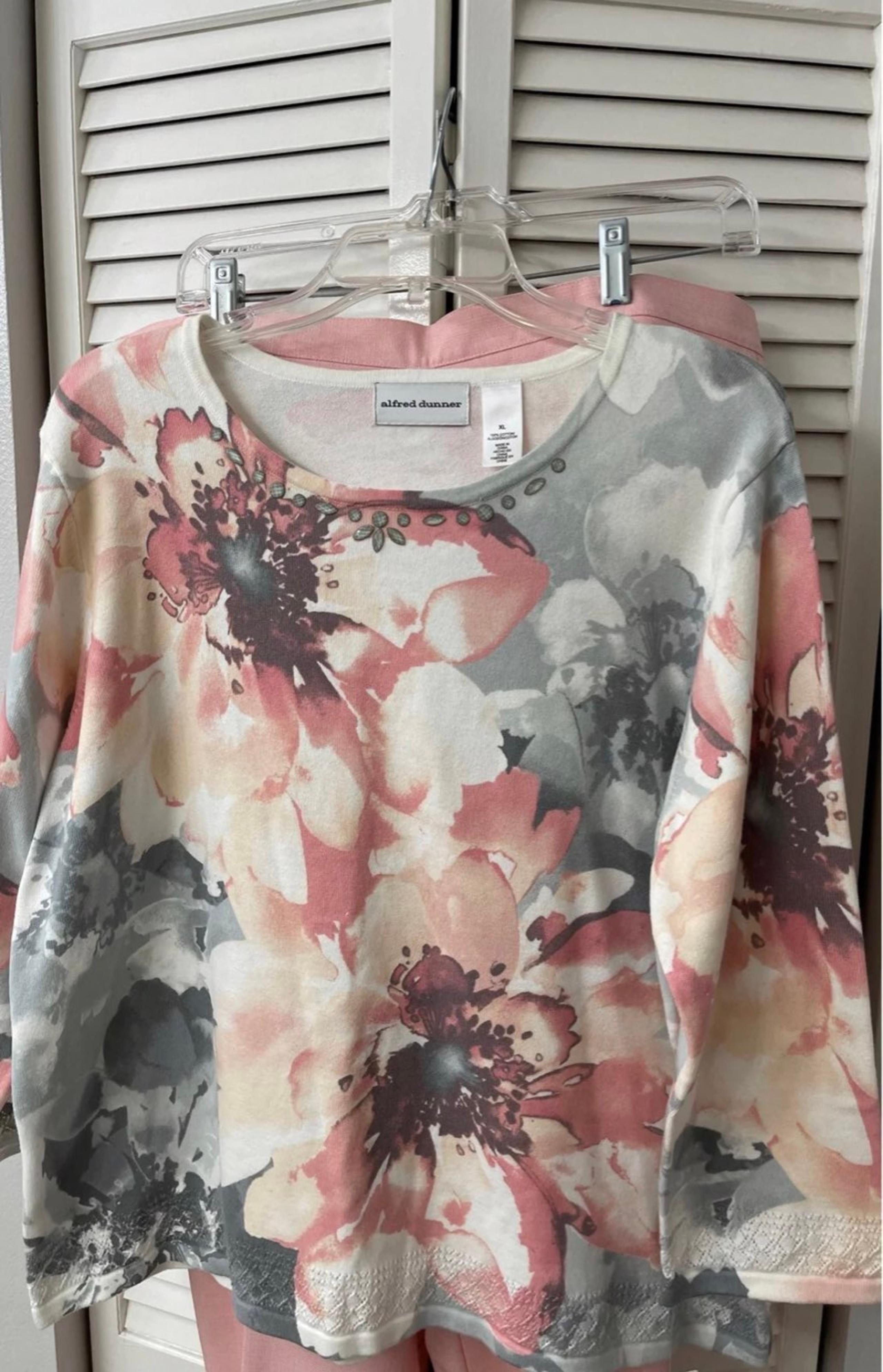 Alfred Dunner Pant Suit (New XL)