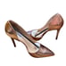 Steve Madden Gold Metallic Heel Stiletto Shoes Women's Size 8.5 NWB