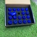 Ray's Lug Nuts M12 x P1.5 Pack of 20pcs Blue Lug Nut with Key Brand New JDM