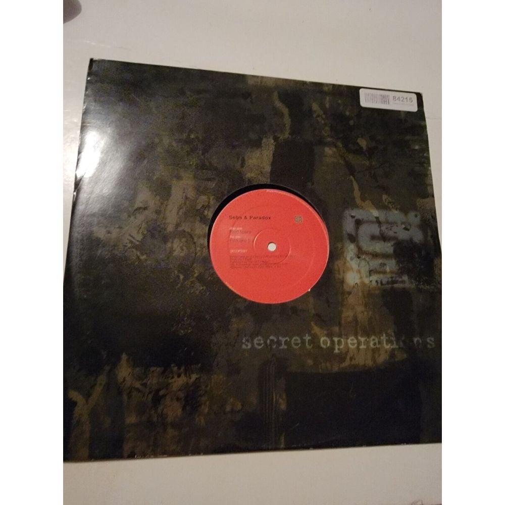 Vinyl Record Seba & Paradox Secret Operations DnB 2006 Red Tears Fire Like This