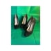 Size 10 Karl Lagerfeld Paris Woman Black Sugar Suede Leather Shoes